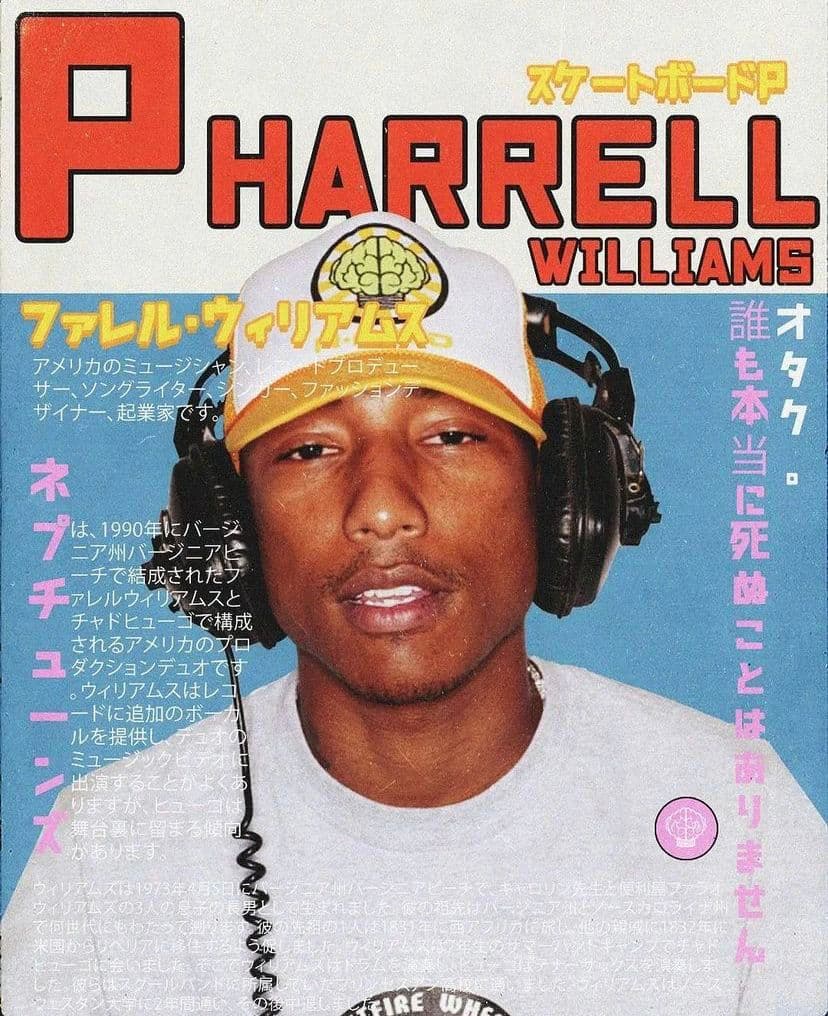 Pharrell x 50 Cent x 2000s SWAG